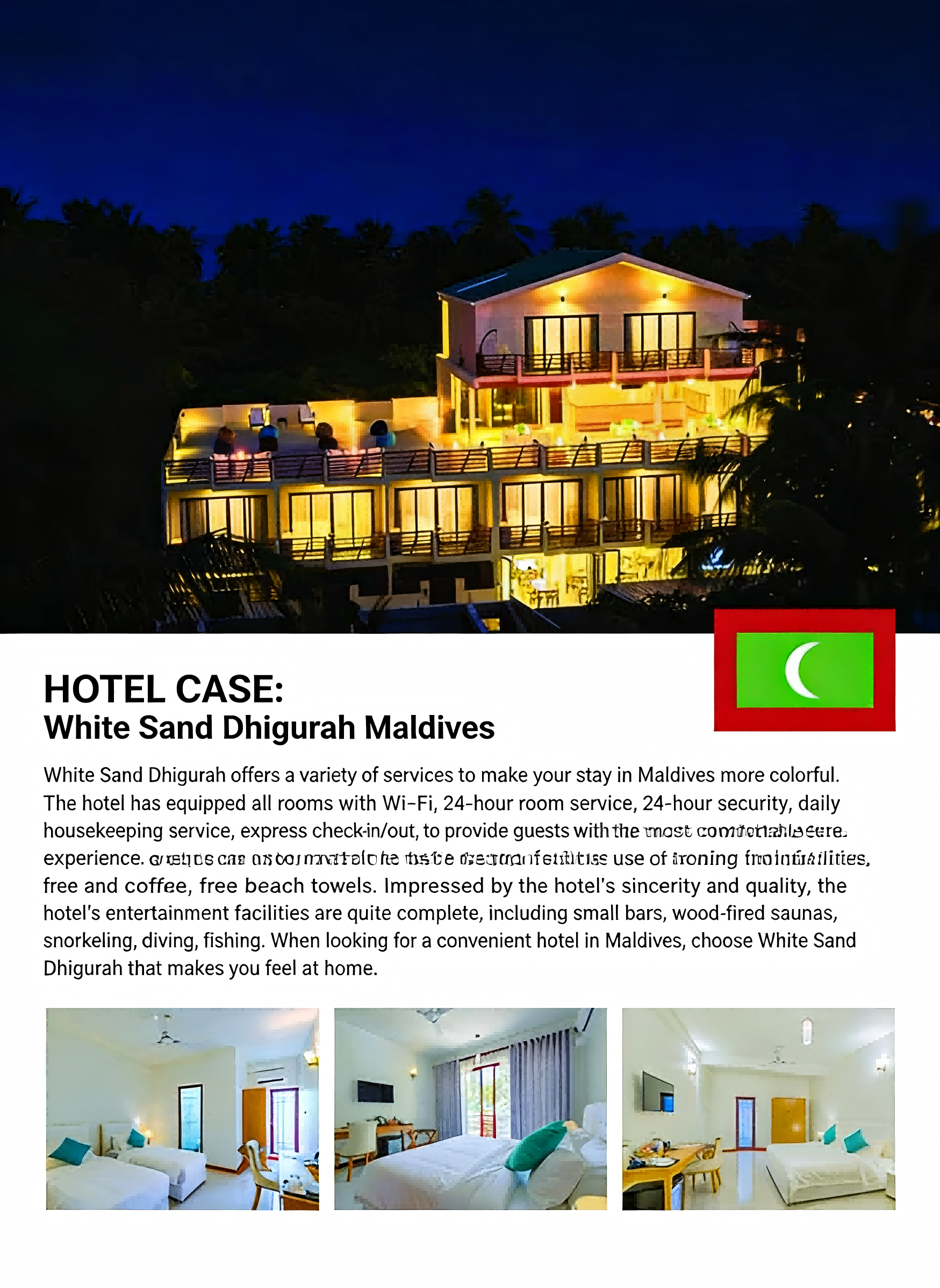 White Sand Dhigurah Maldives